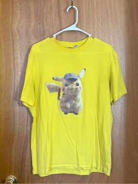 H&M Detective Pikachu Short Sleeve Tee